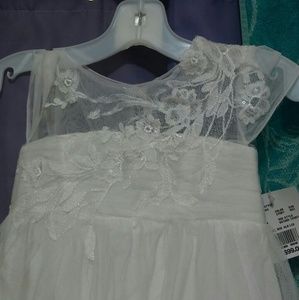 Davids Bridal flower girl dress